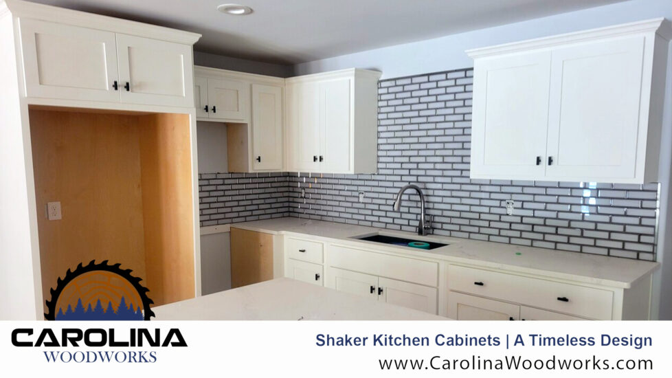 Shaker Kitchen Cabinets A Timeless Design Carolina Woodworking   Shaker Kitchen Cabinets 2 A Timeless Design 978x550 