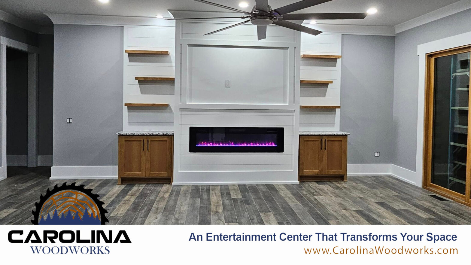 An Entertainment Center That Transforms Your Space